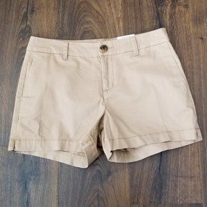 Style & Co Women's Chino Shorts - Doe/Med Brown